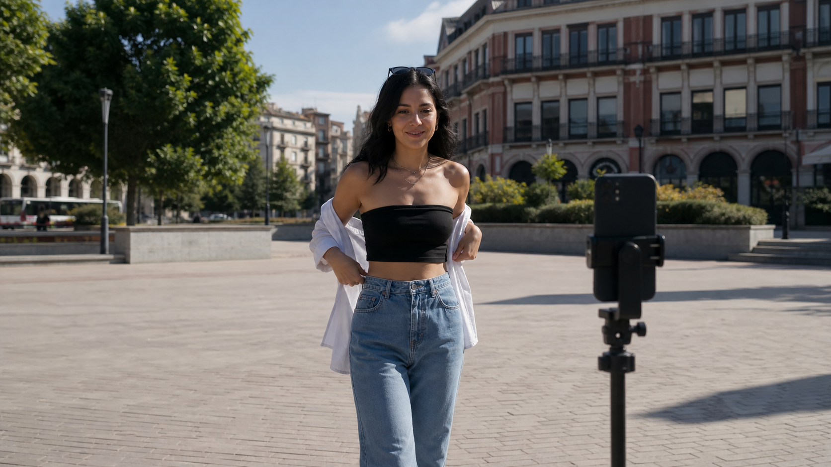Fashion transition example