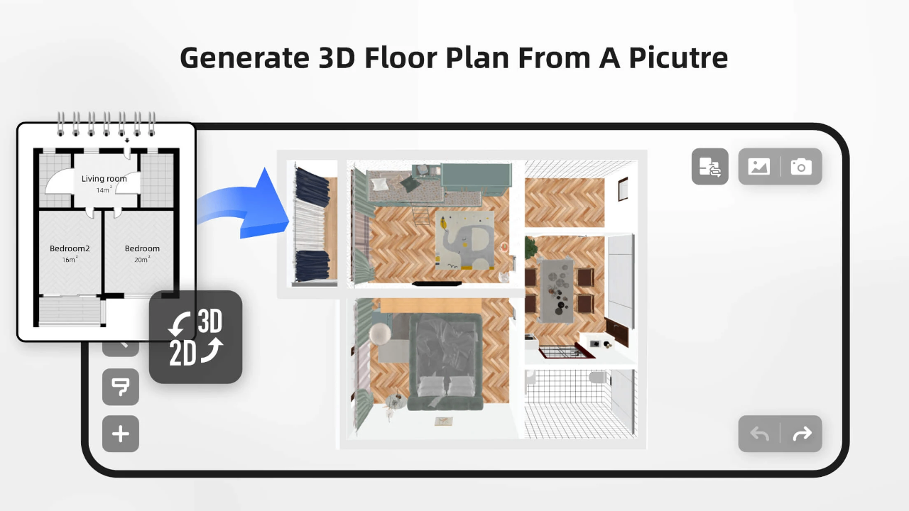 Homestyler - App för inredningsdesign