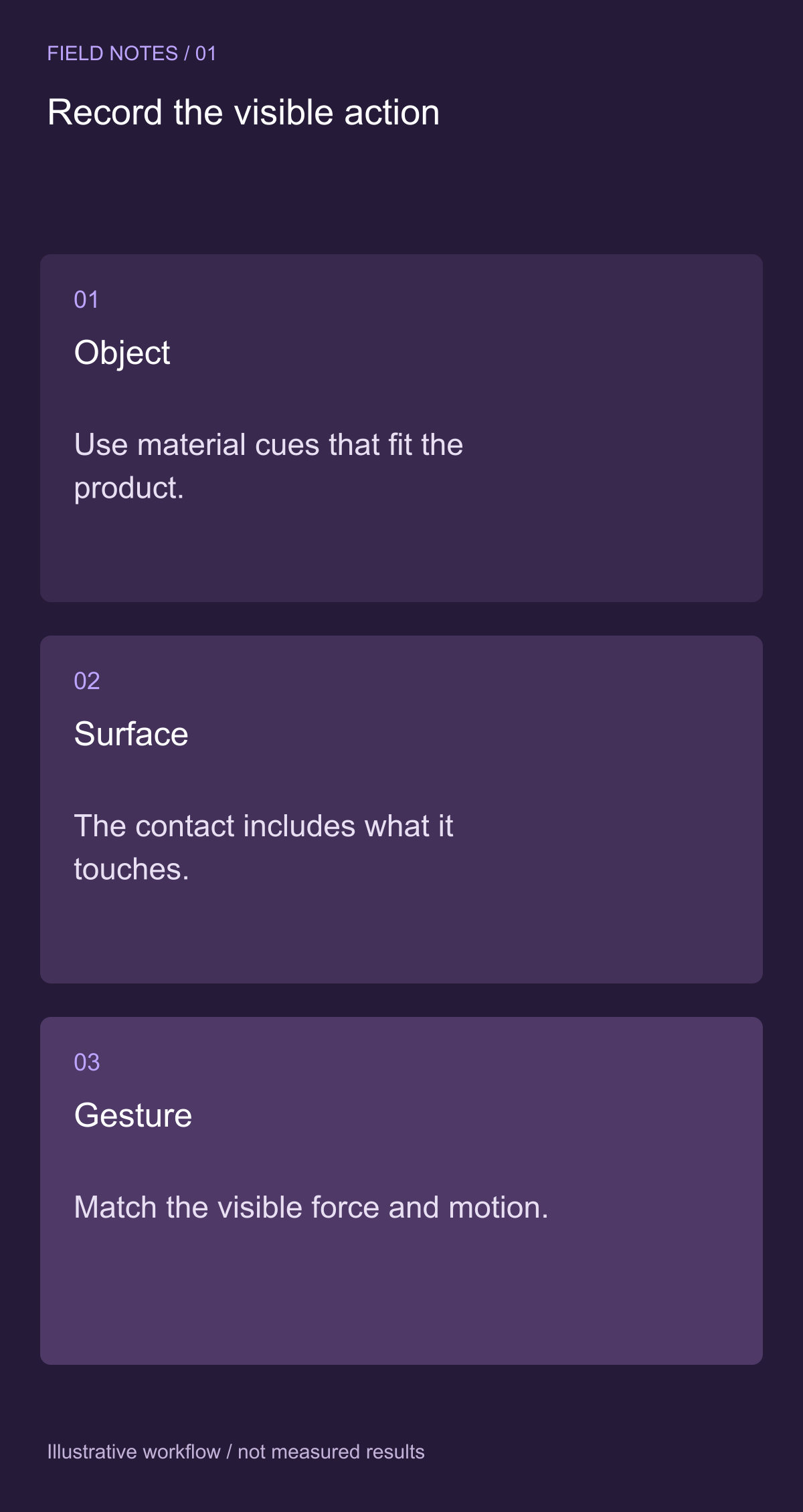 Decide whether sound is atmosphere or product evidence — illustrative decision guide