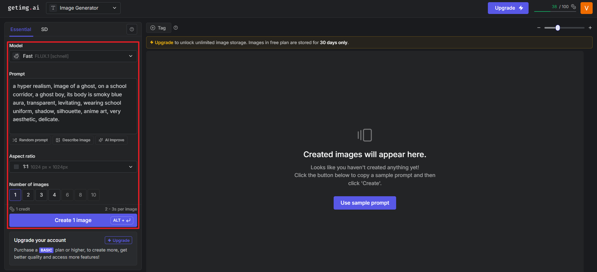 Escolha seu IA modelo de fluxo