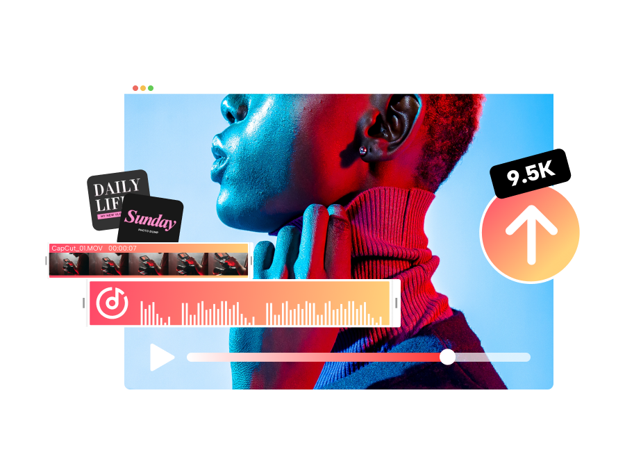 Ad video templates in CapCut