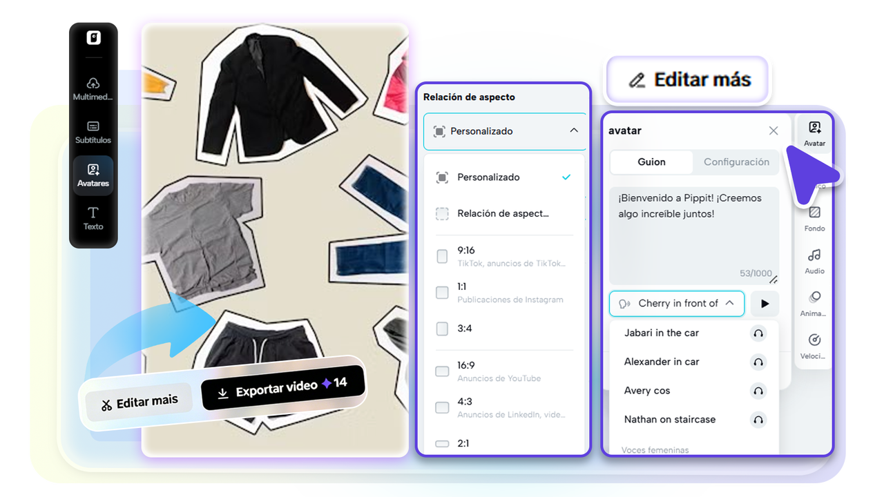 Personaliza la configuración 3D y da rienda suelta a tu creatividad