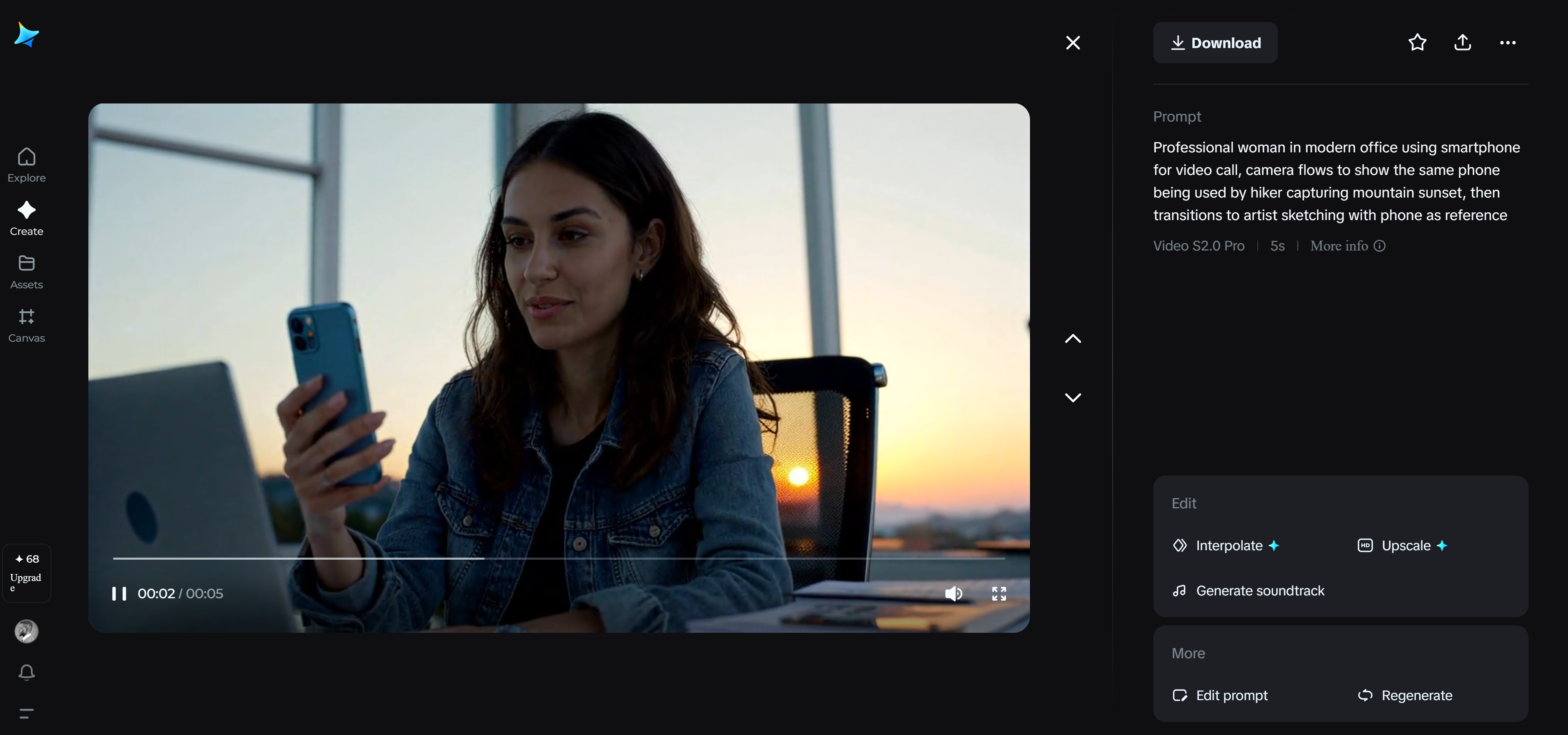 Audience-adaptive lifestyle scenarios