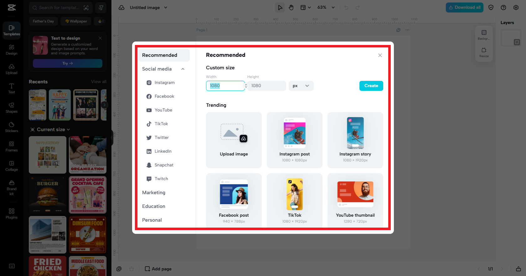 Upload your infographic image