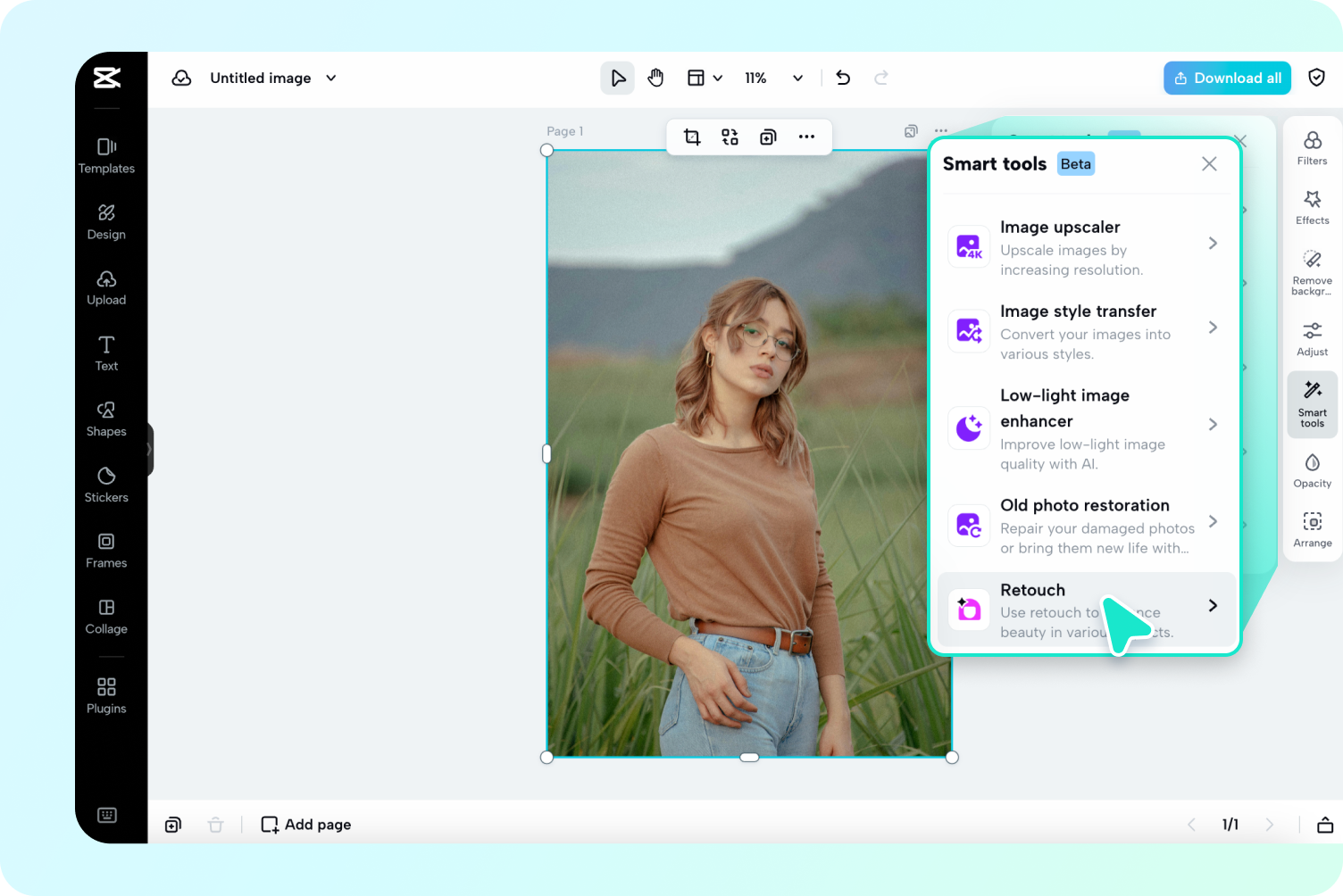 Enhance your image face