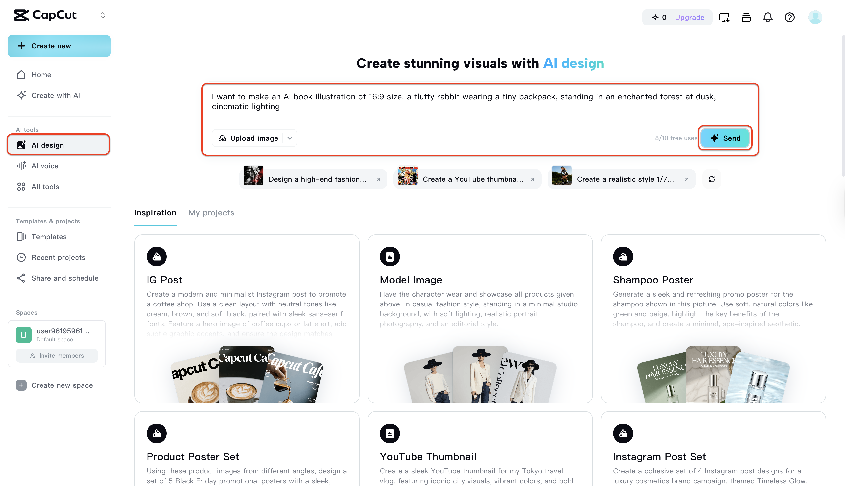 Give prompt to create illustration as per your idea