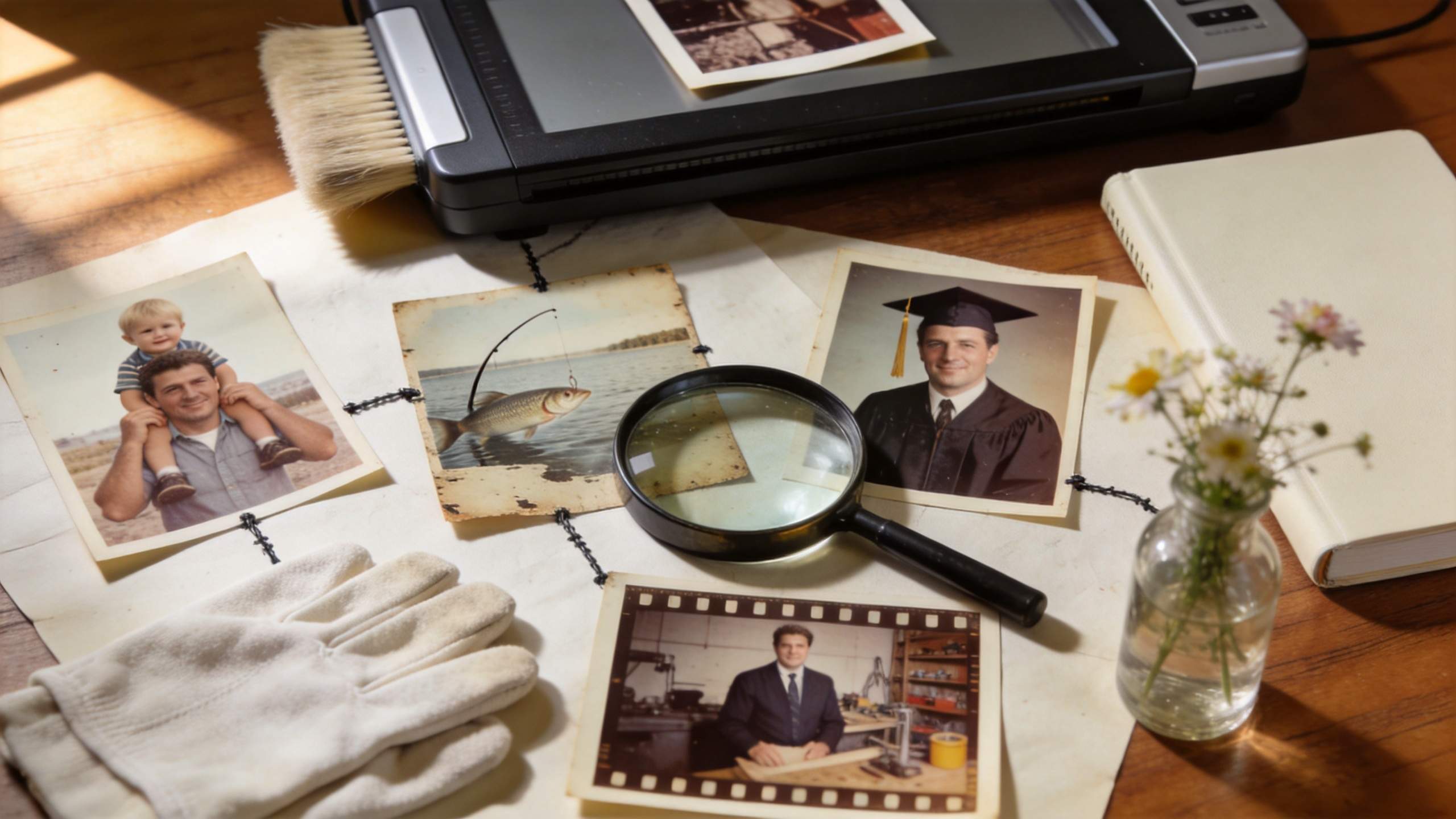 AI Photo Restoration for Father’s Day Memory Videos