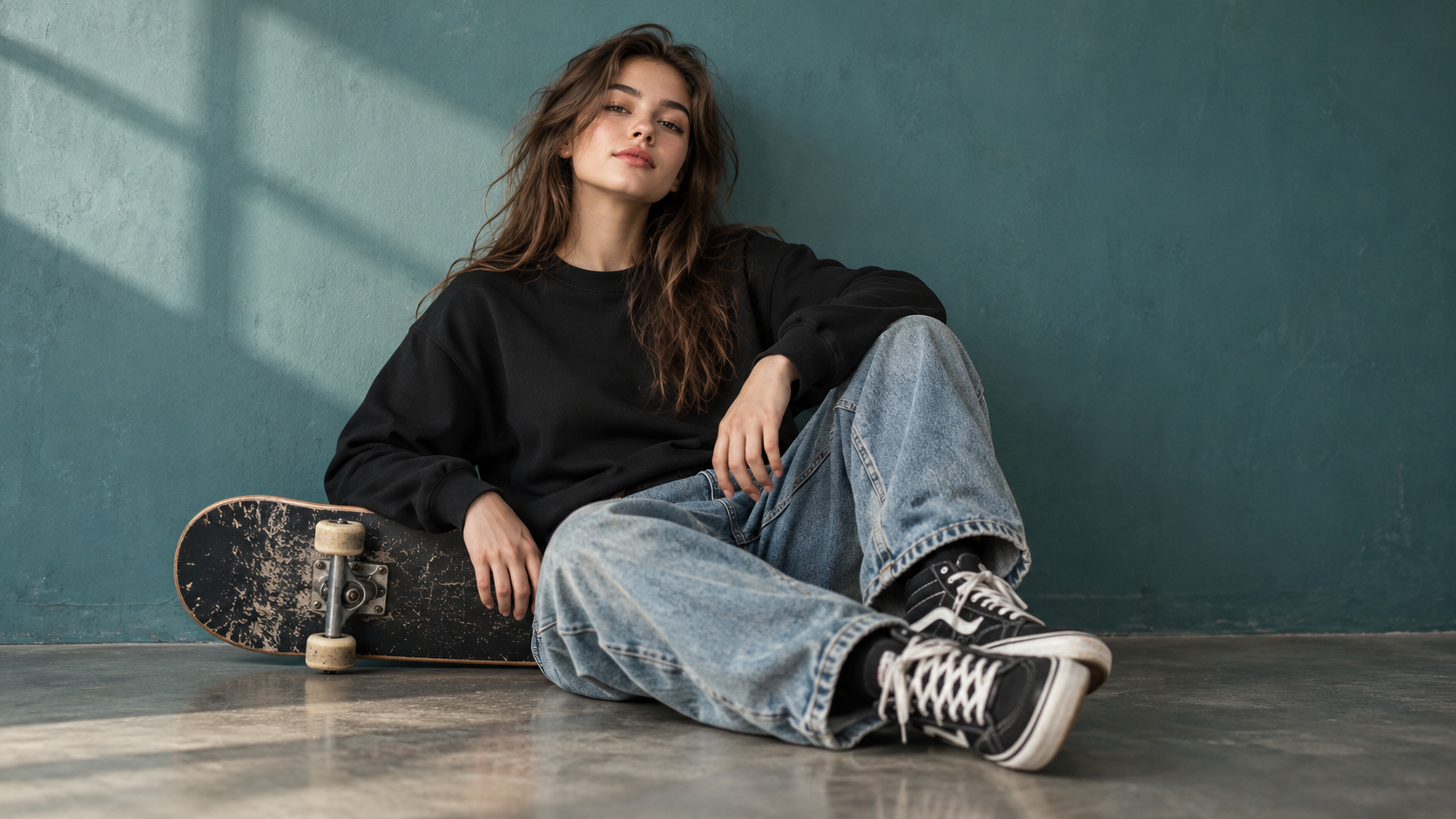 eternal ai image generator: Casual urban skater profile