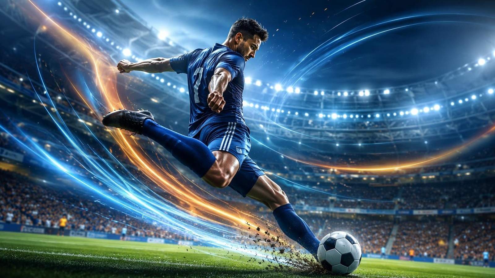 football motion transfer AI template cover