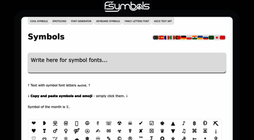 FSymbols