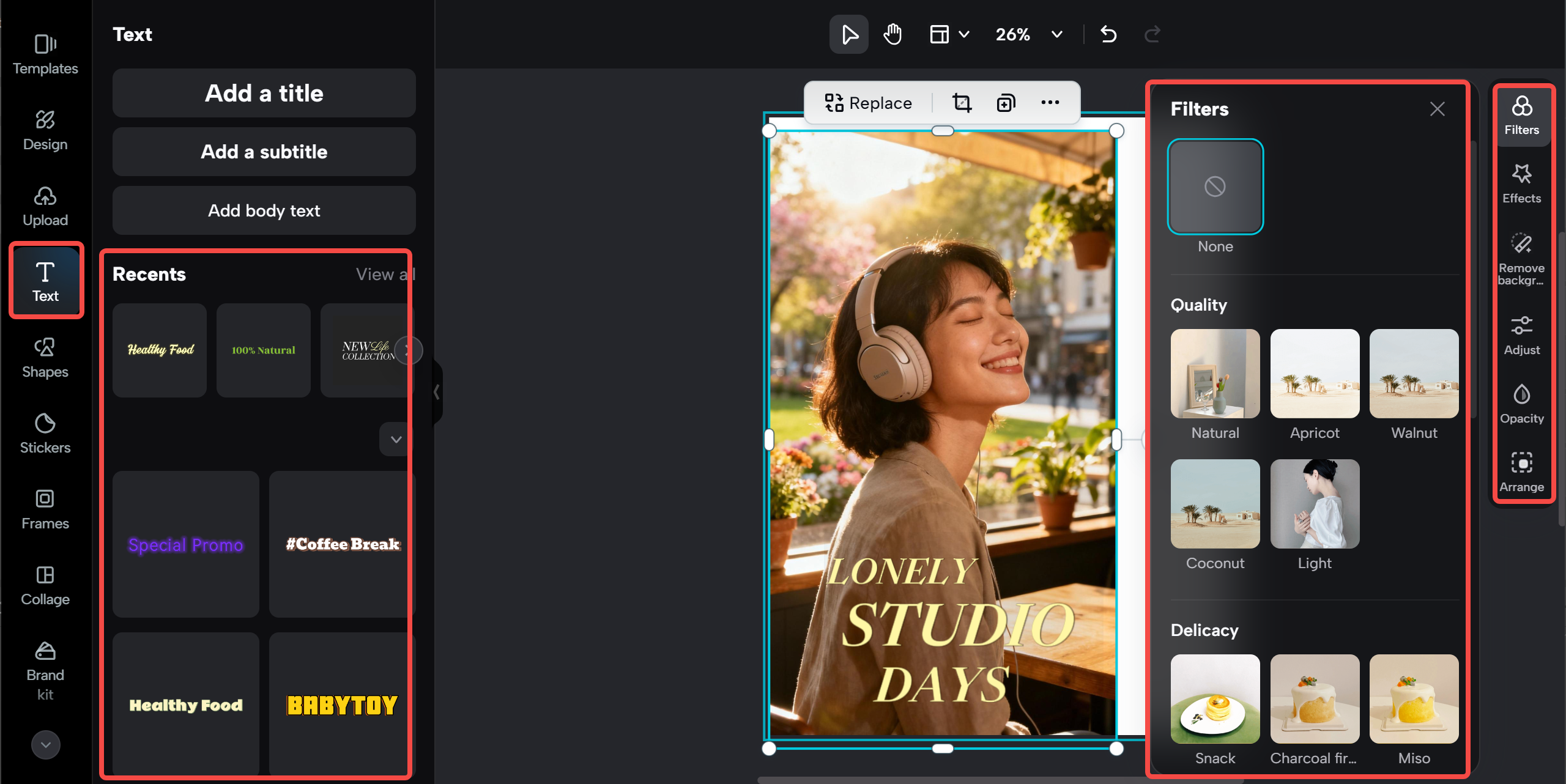 Editing the video cover with the CapCut desktop video editor