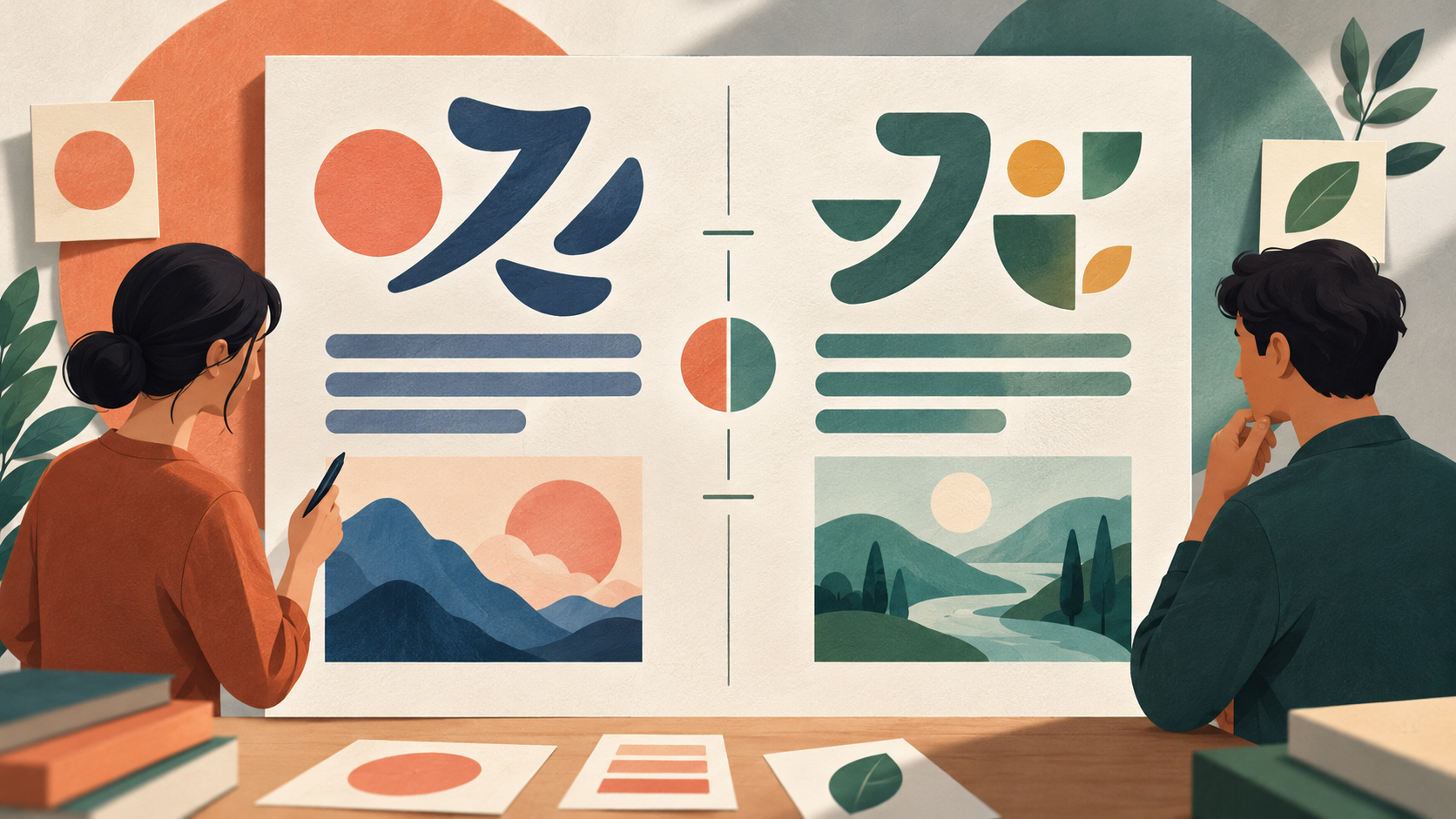 Create Bilingual Promotional Graphics with Readable Fonts and Layouts