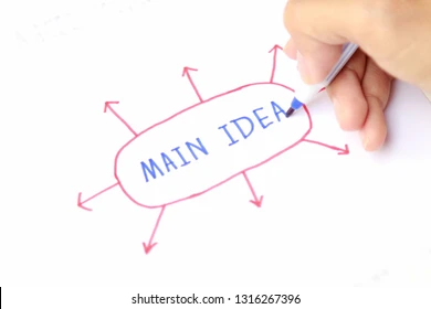Start with a central idea