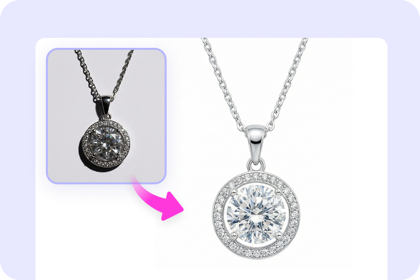 Clean e-commerce shots