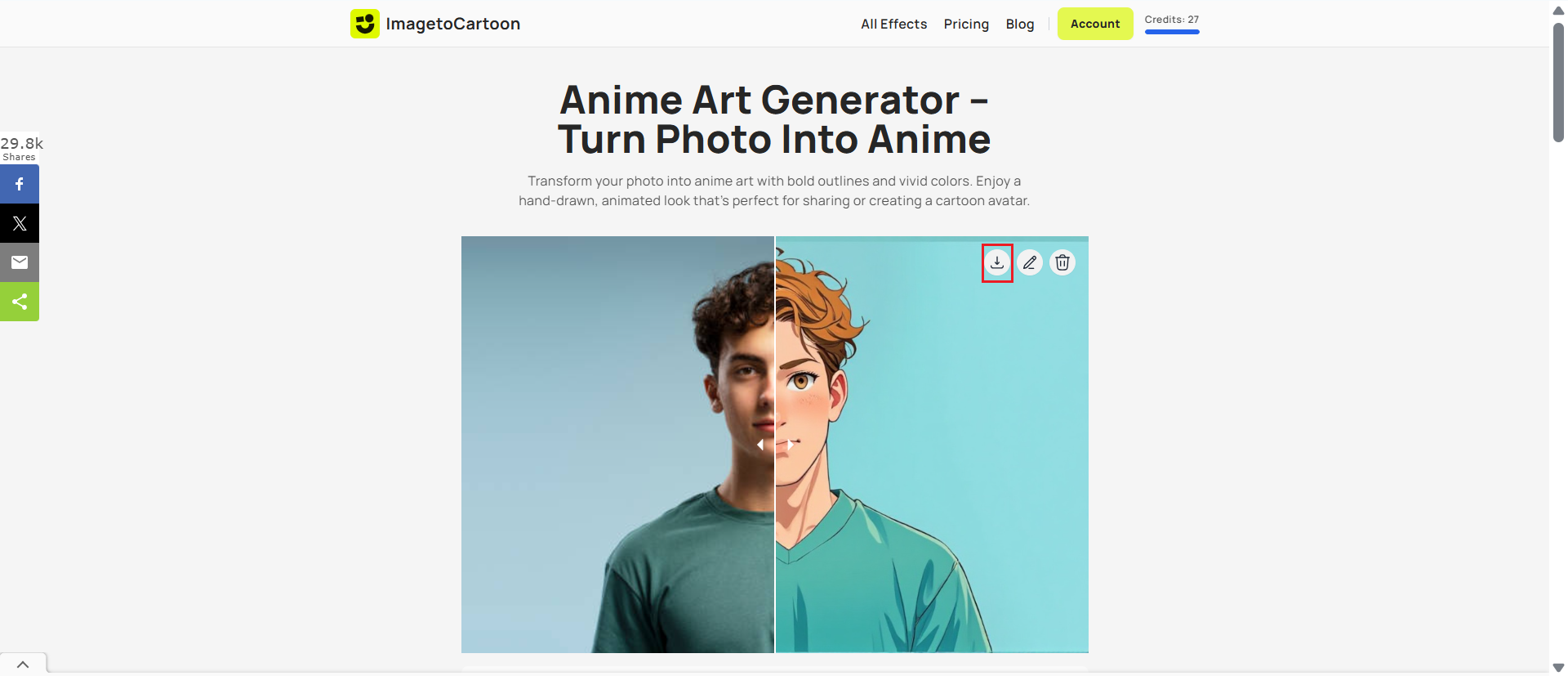 how to make an anime profile picture