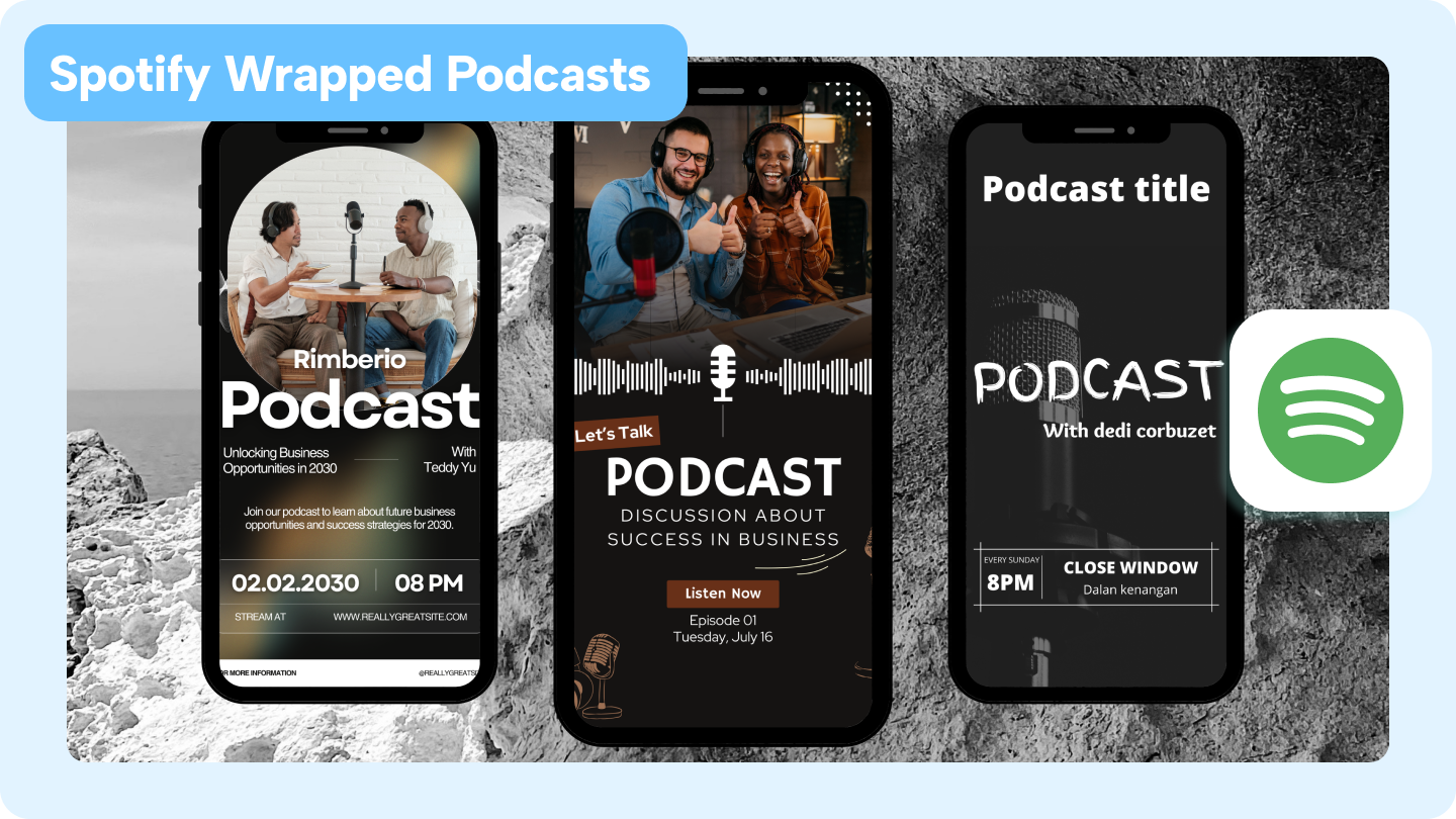 spotify csomagolt podcast
