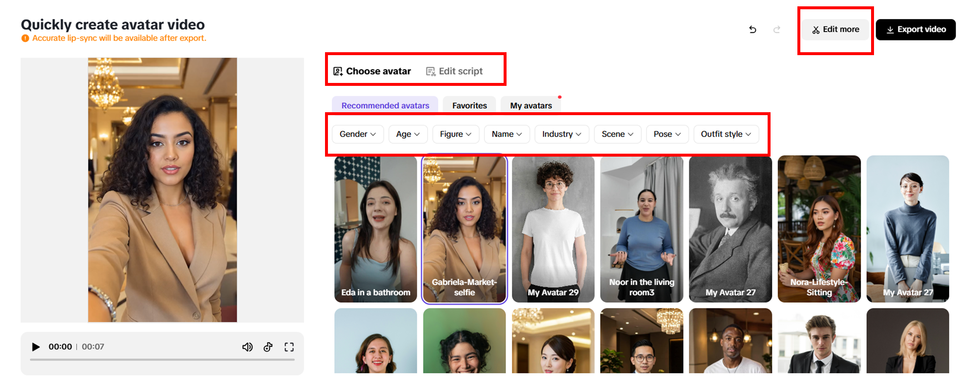 Editar e personalizar