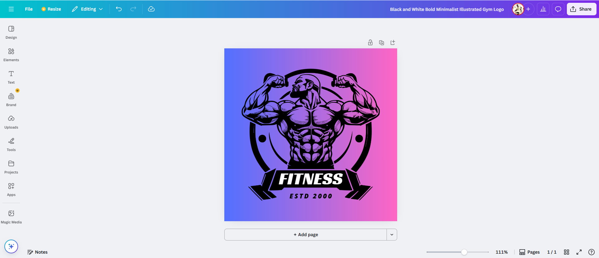 canva brand mascot generator