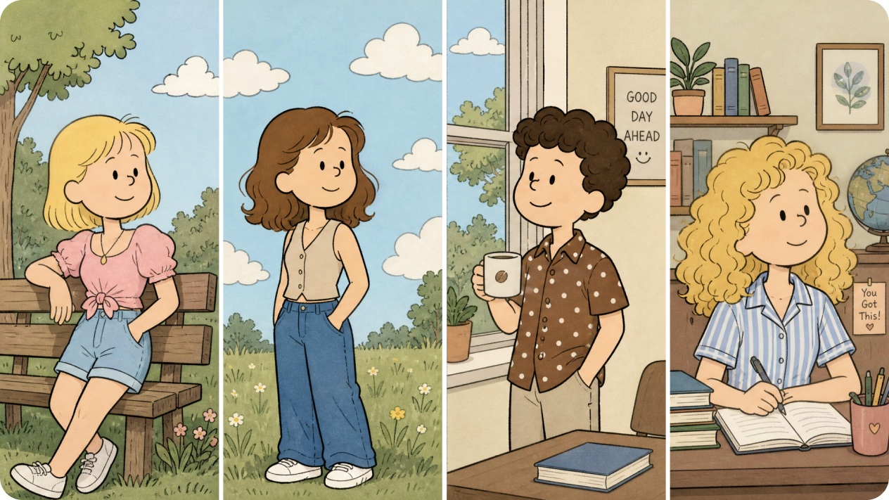 Galugarin ang maraming konsepto ng komiks gamit ang isang AI Agent