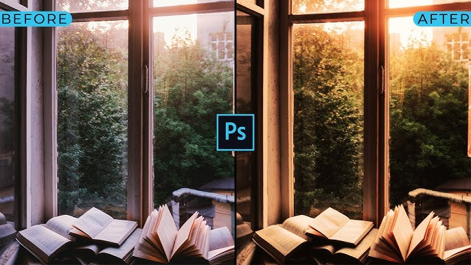 Warm glowing photo