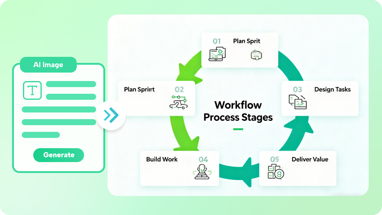 business plan with text