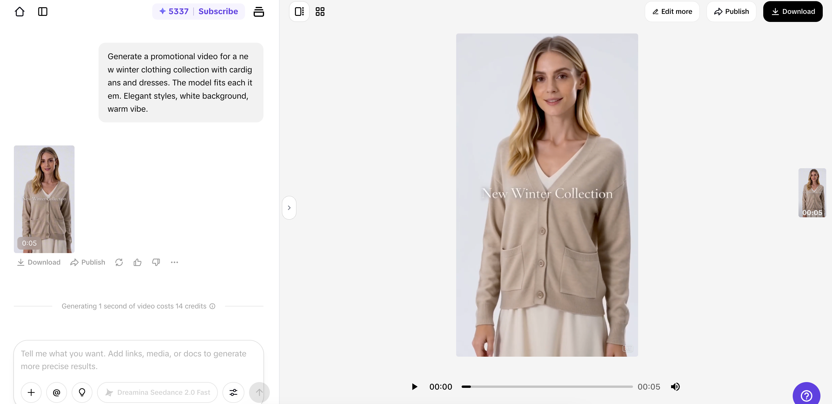 Customize and download