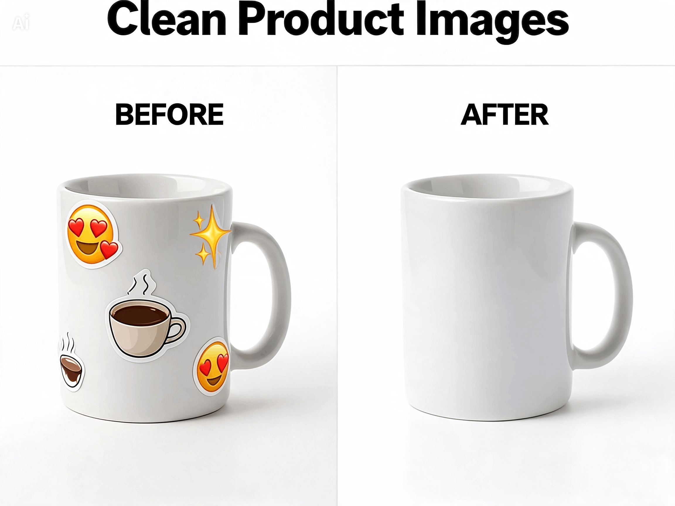 Imágenes de productos limpios