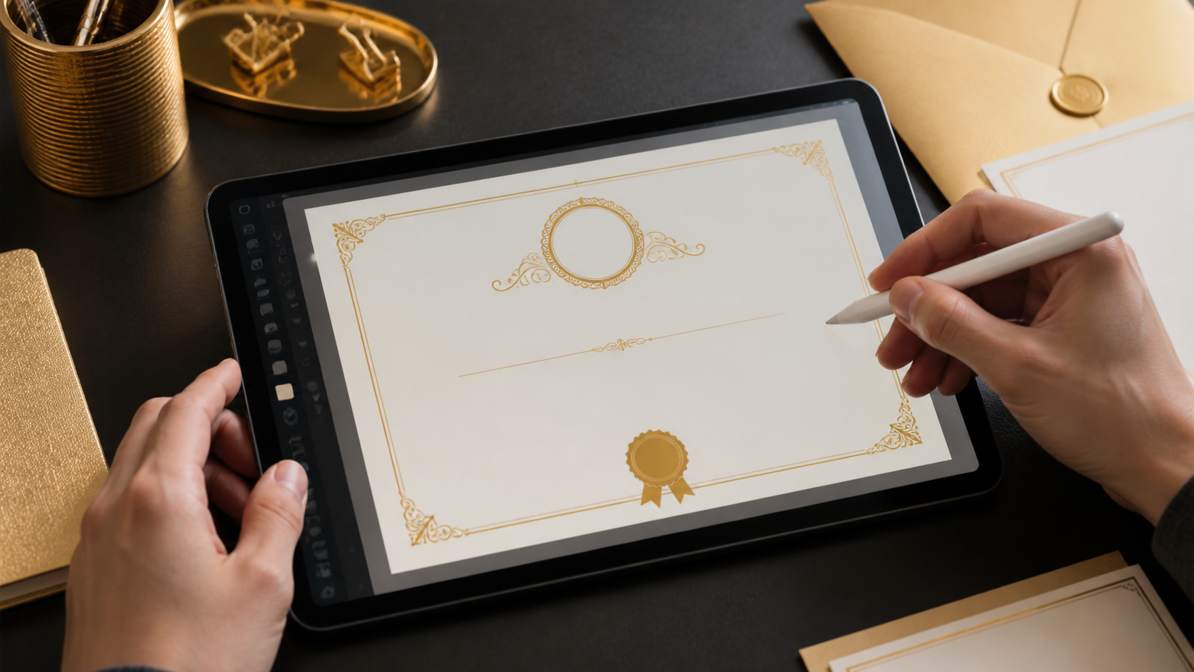 Certificate Template Design original Dreamina visual