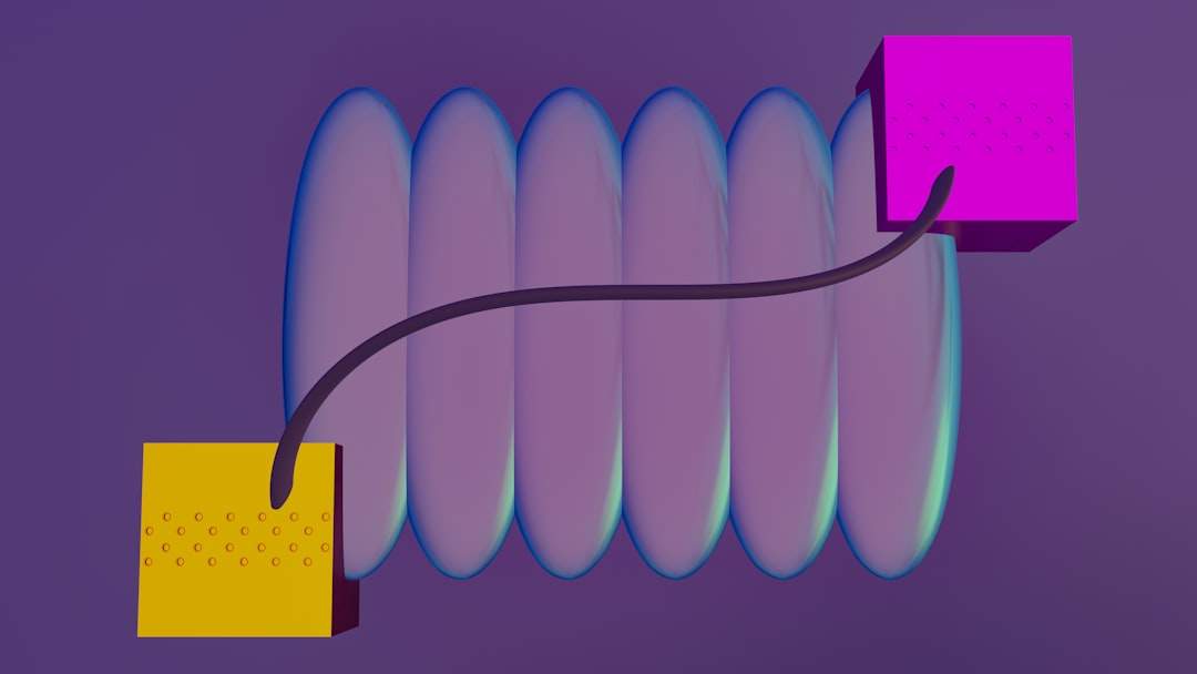 Diagram-style illustration showing AI blocks labeled upscaling, denoise, sharpen, color, interpolation