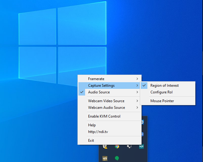 Enable NDI on your system