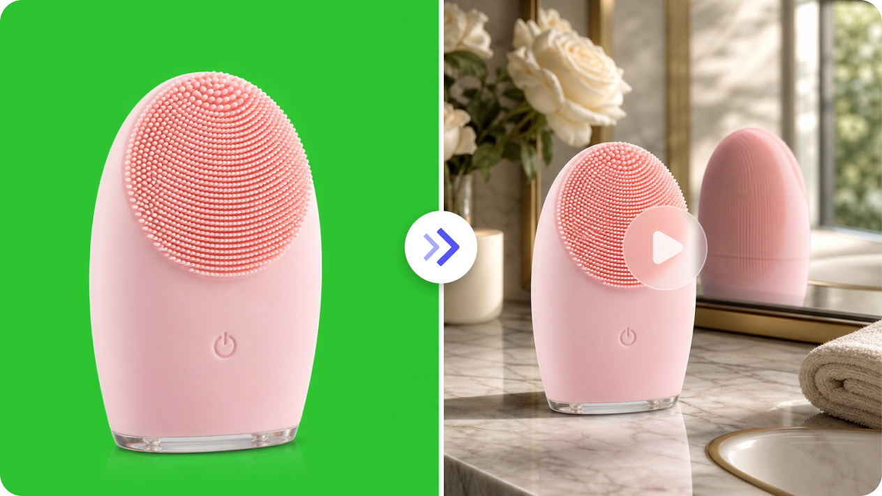 Create realistic product demos from R2V references 