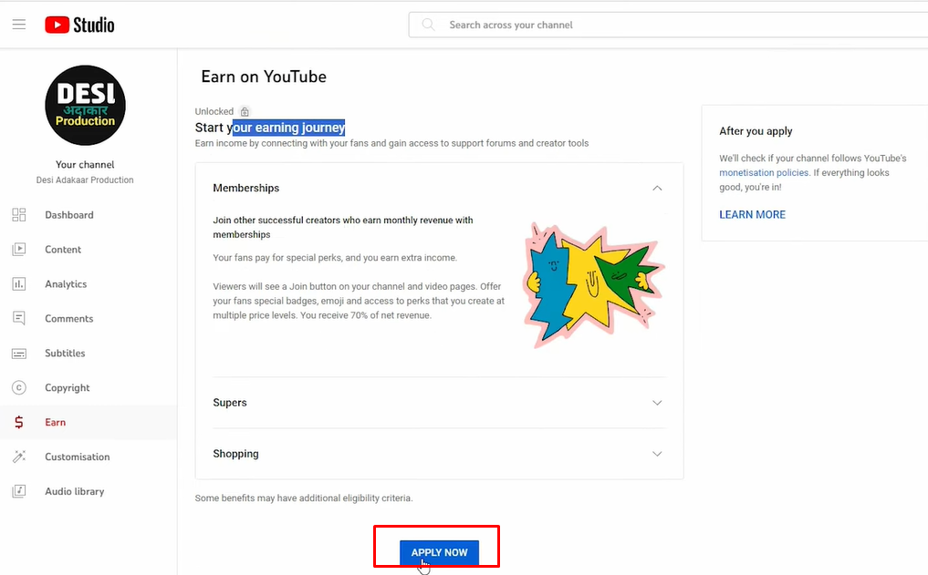 Verifica dell'idoneità per il programma partner di YouTube per conoscere le entrate video di YouTube Shorts