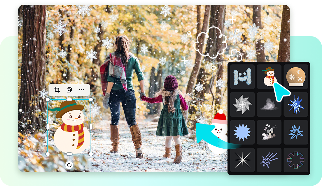 Edit your image to your heart's content