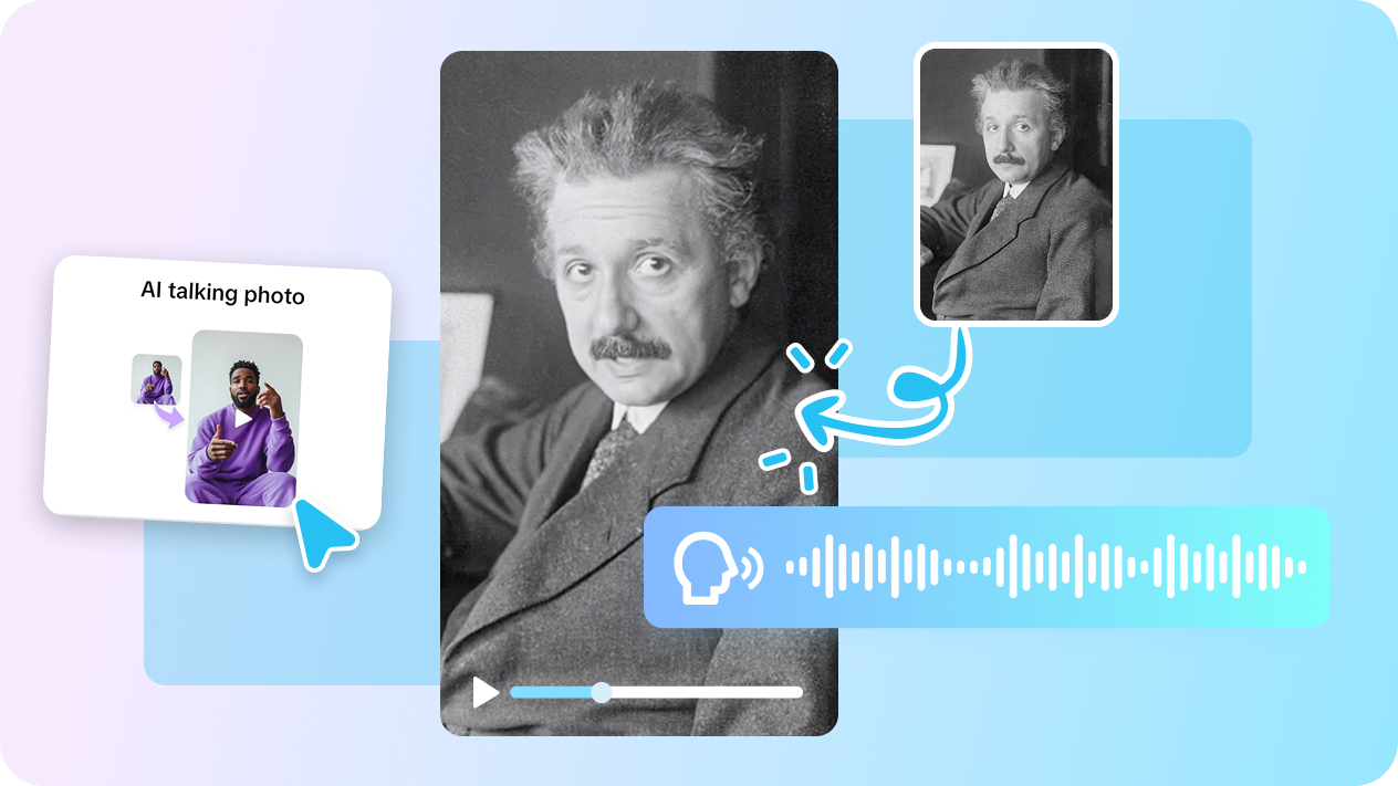 turning the picture into a historical talking avatar