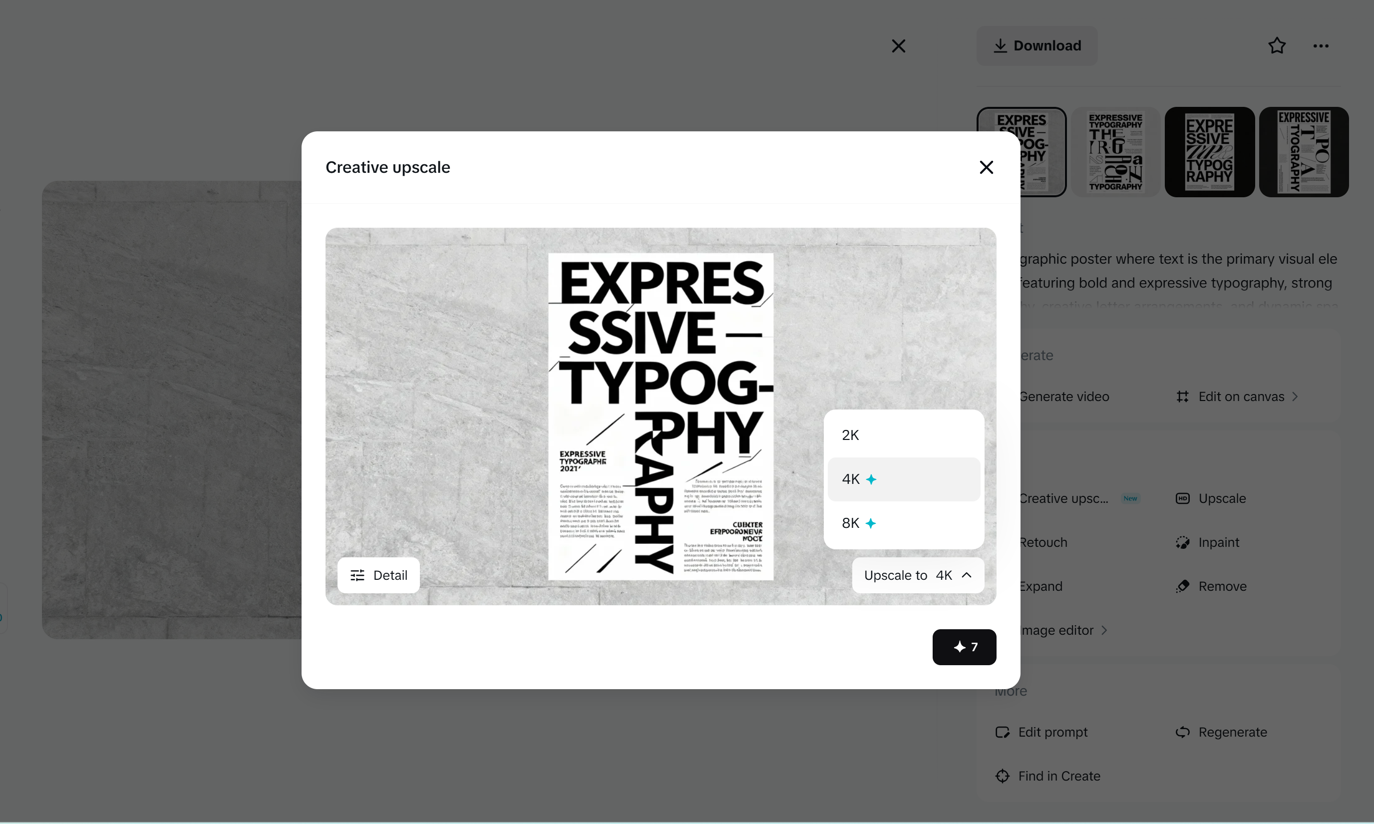 Creativ de lux posterul dvs. de design minimalist