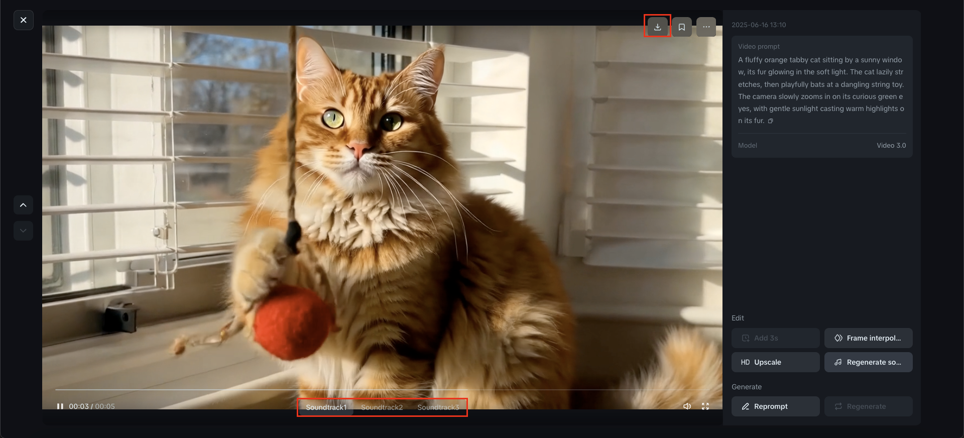 Dreamina : Créateur de vidéoclips