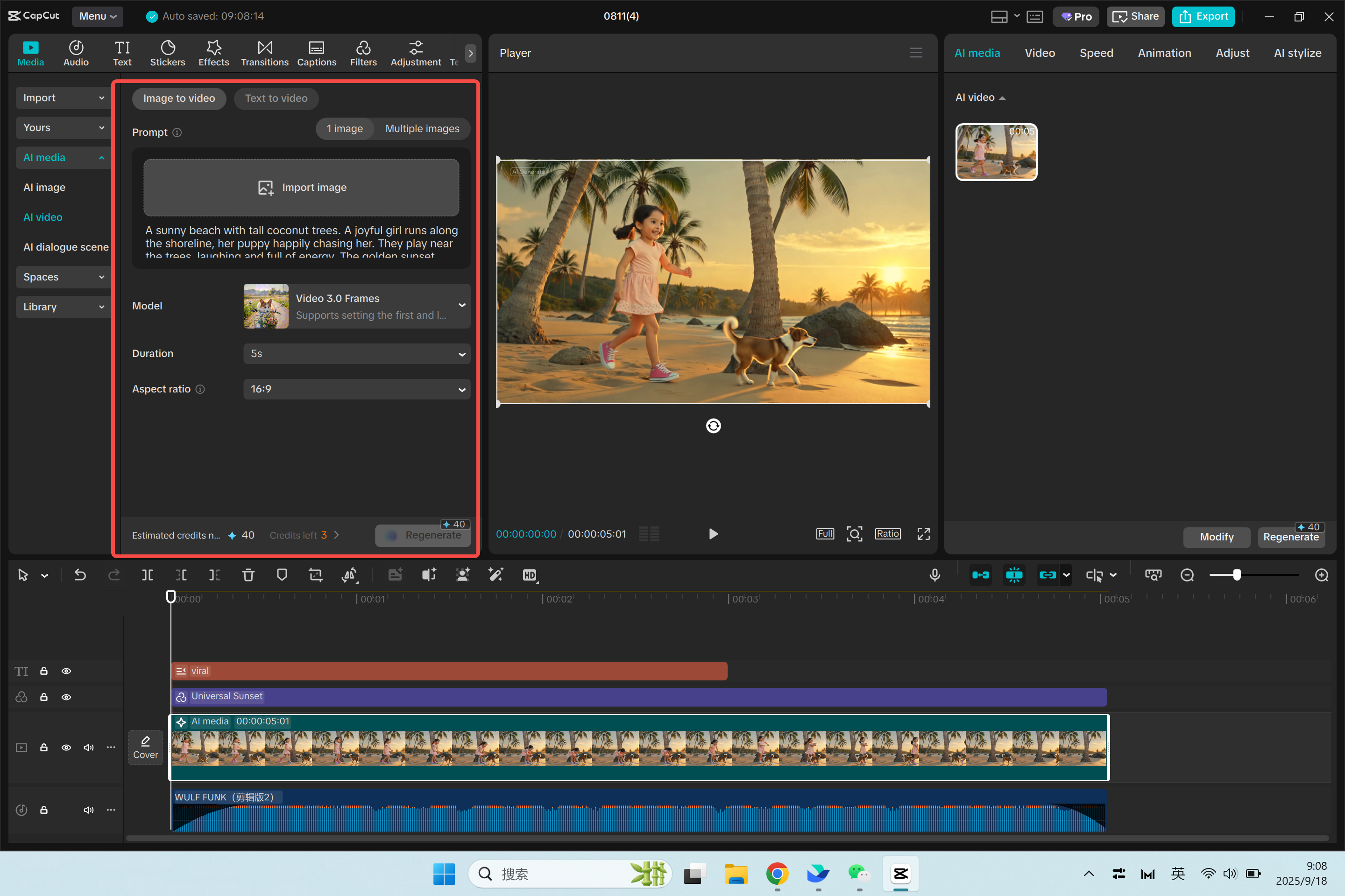 Pag-convert ng larawan sa isang video gamit ang CapCut desktop video editor