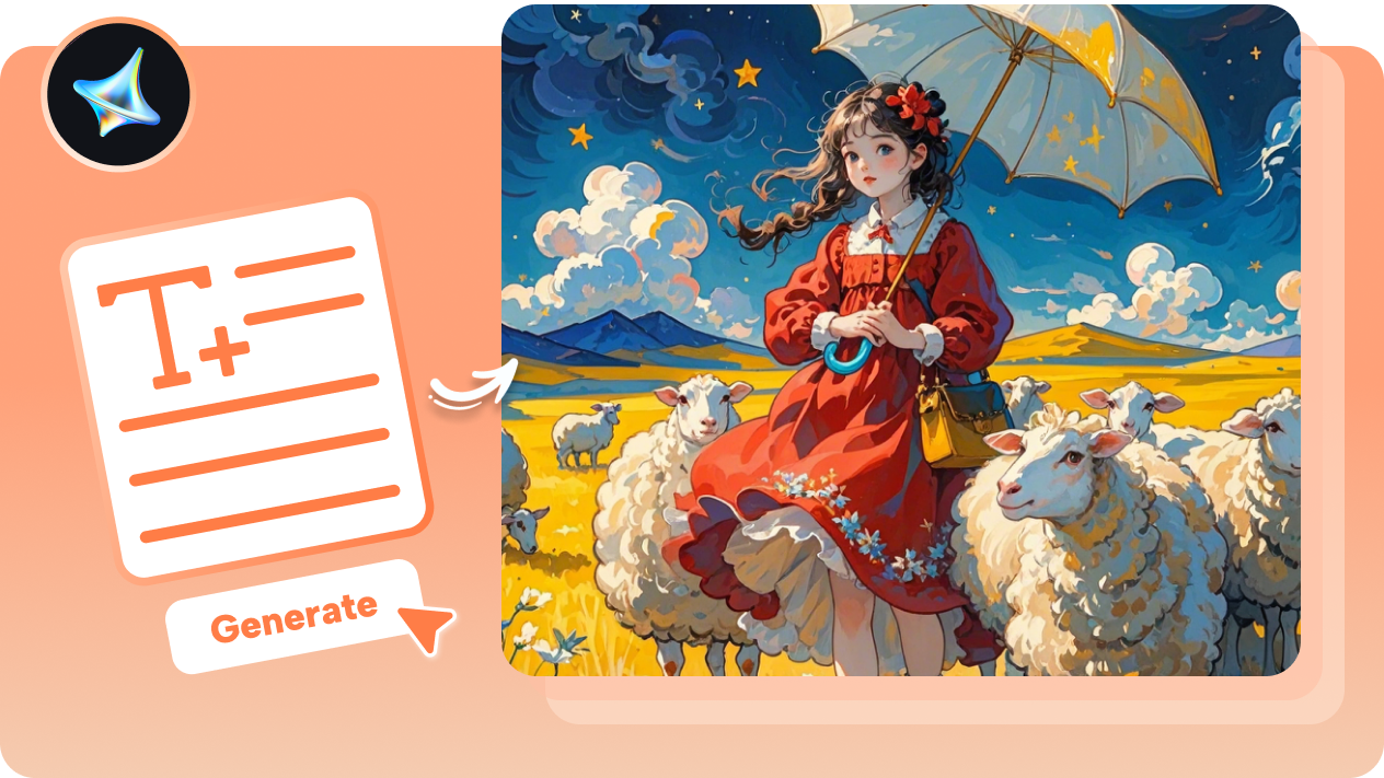 generate story scenes from written descriptions