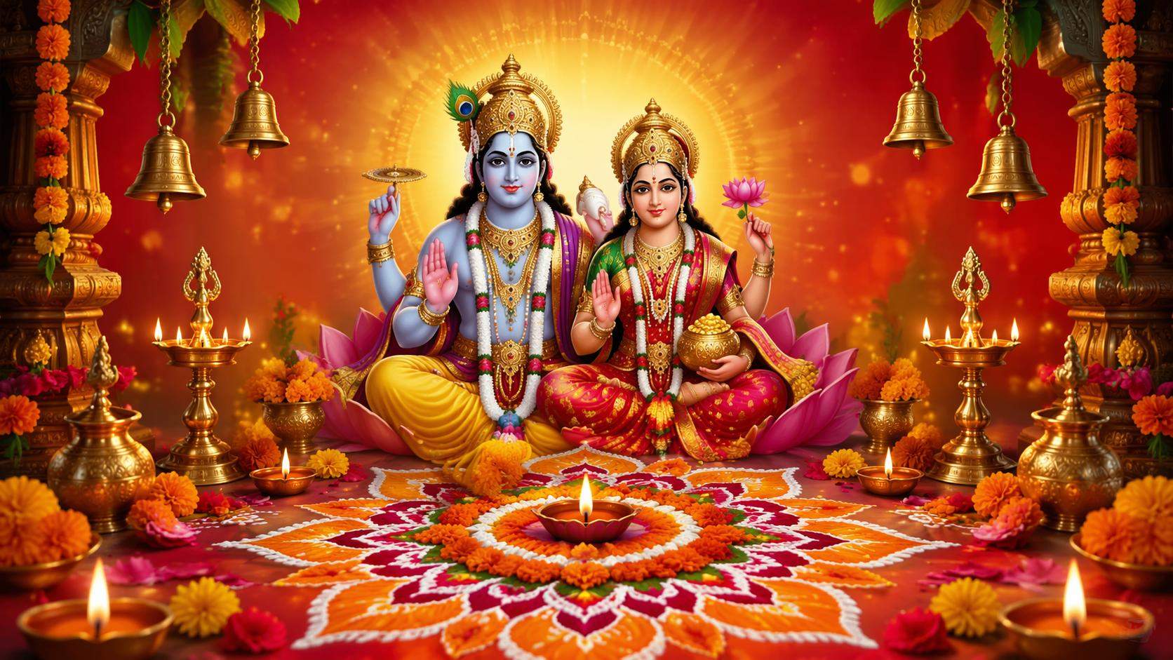 Dreamina yogini ekadashi deseja prompt prompt card 4: Arte festiva tradicional