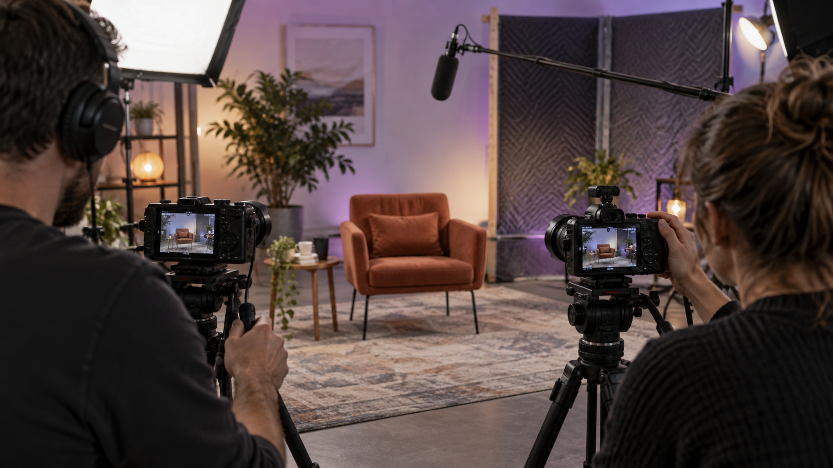 Audio Continuity in Multicam Editing: Keep the Voice in One Room — conceptual editorial illustration