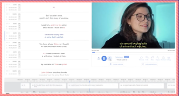 HappyScribe - the best tool to generate video captions using AI