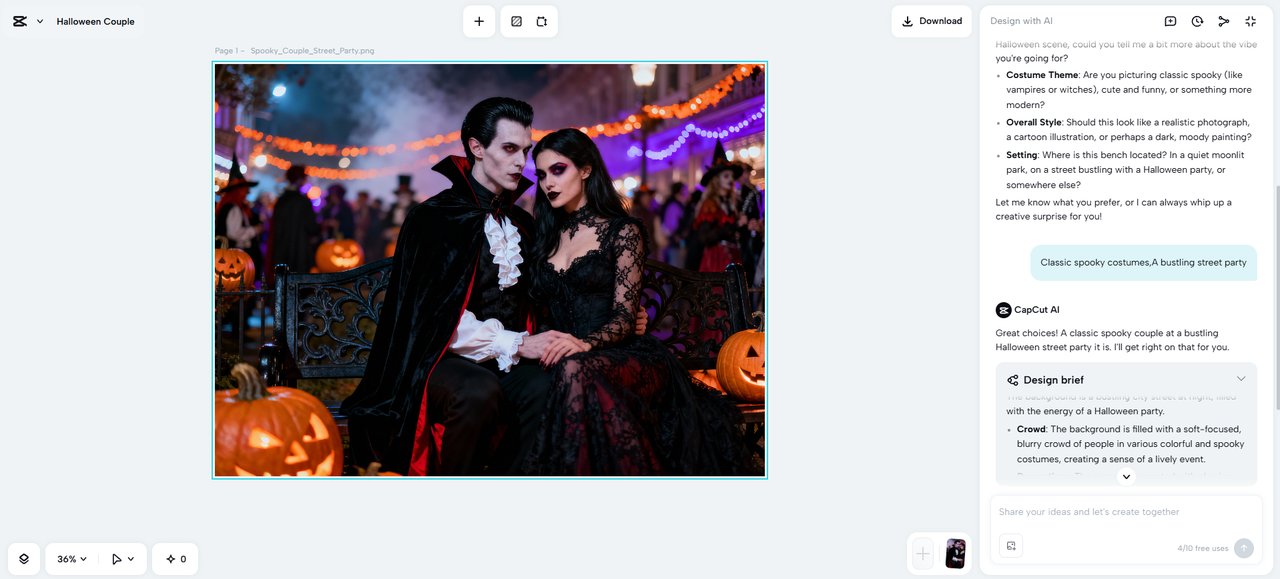 Zkontrolujte vytvořený design