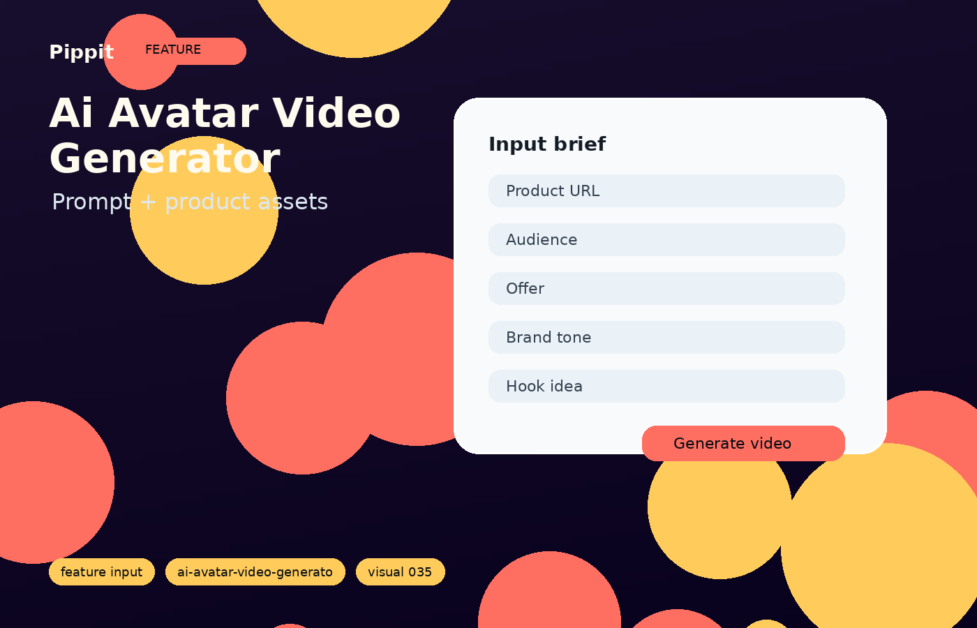 Ai Avatar Video Generator turn rough inputs into a ready video direction visual