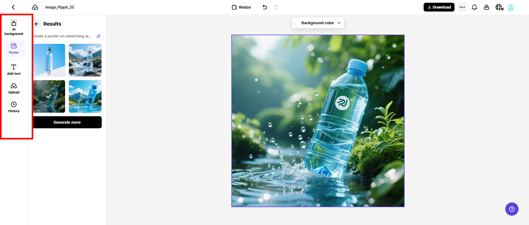 Customize your poster