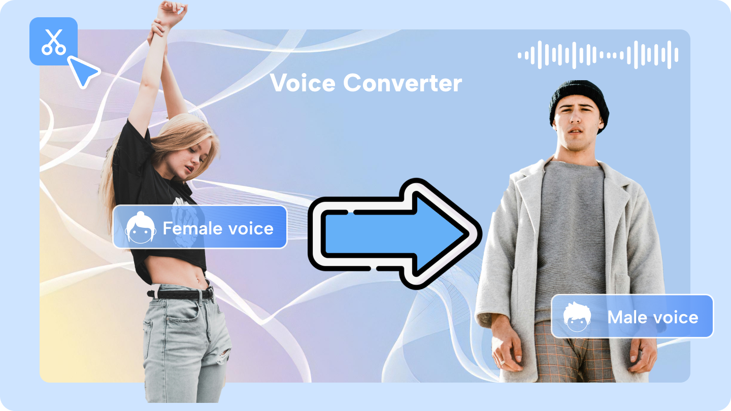 Conversor de voz feminino para masculino