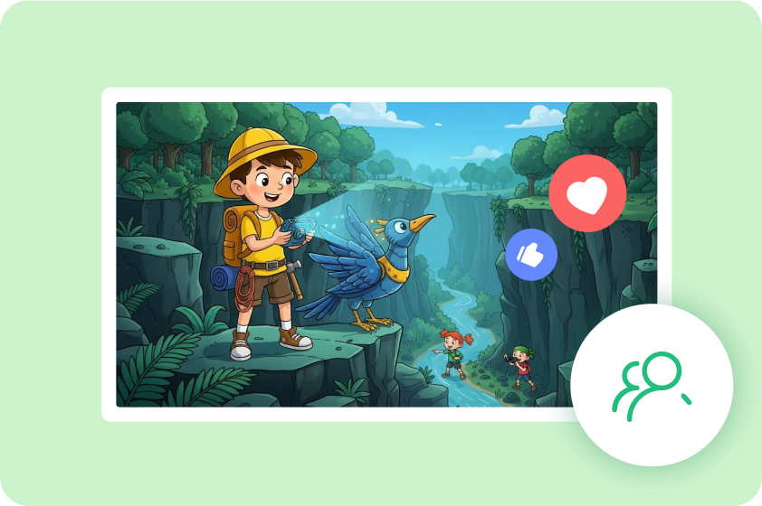 Tangkap perhatian dengan lukisan animasi