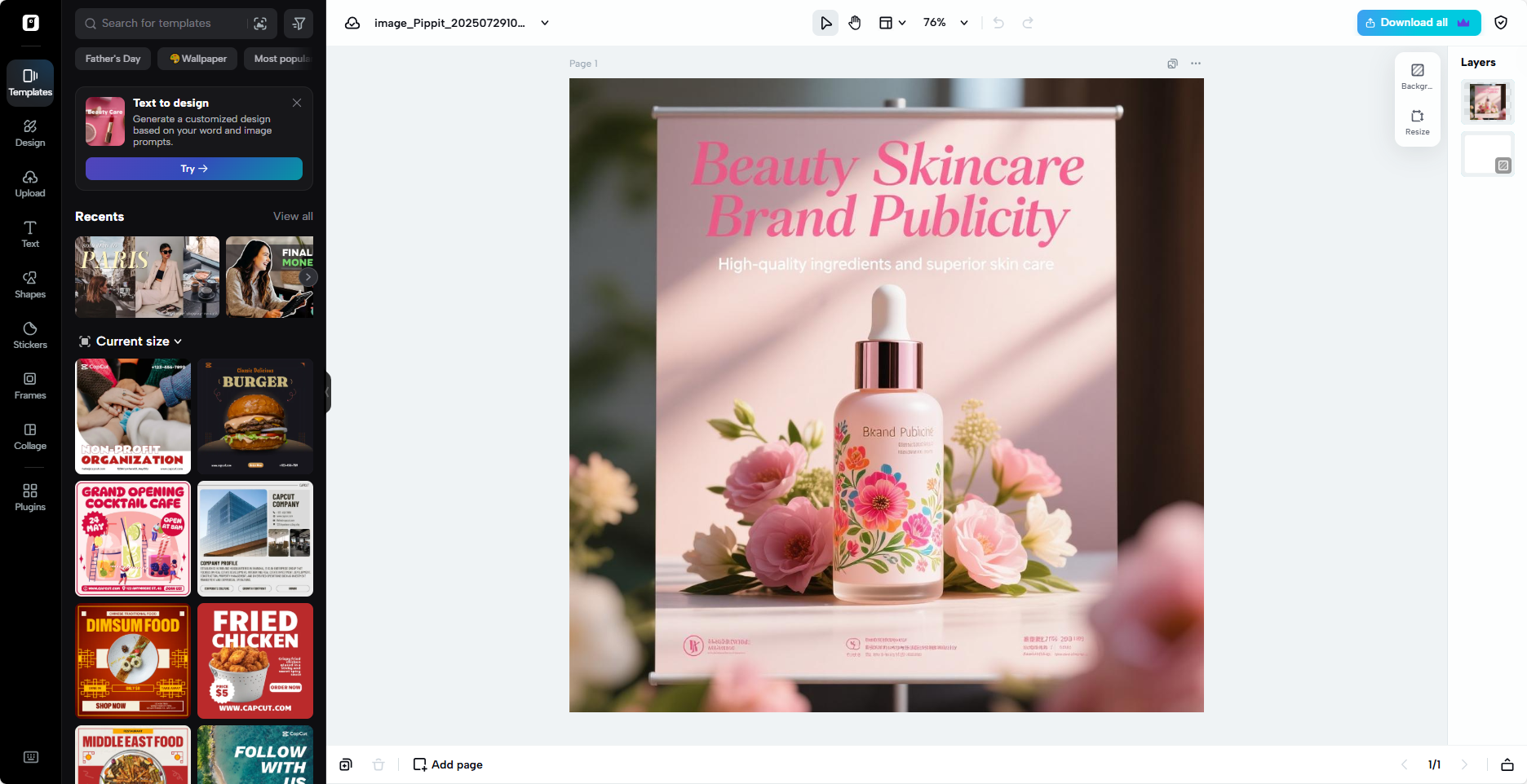 Design consistent visuals