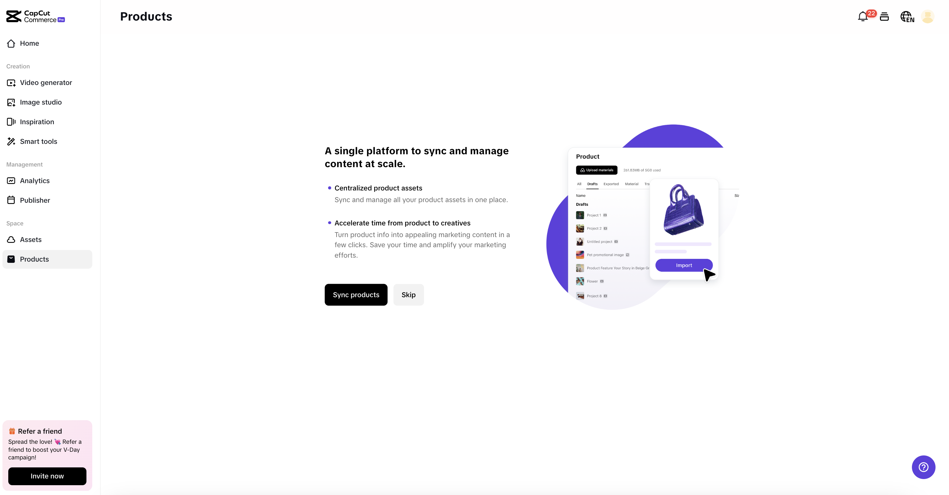 E-commerce integration