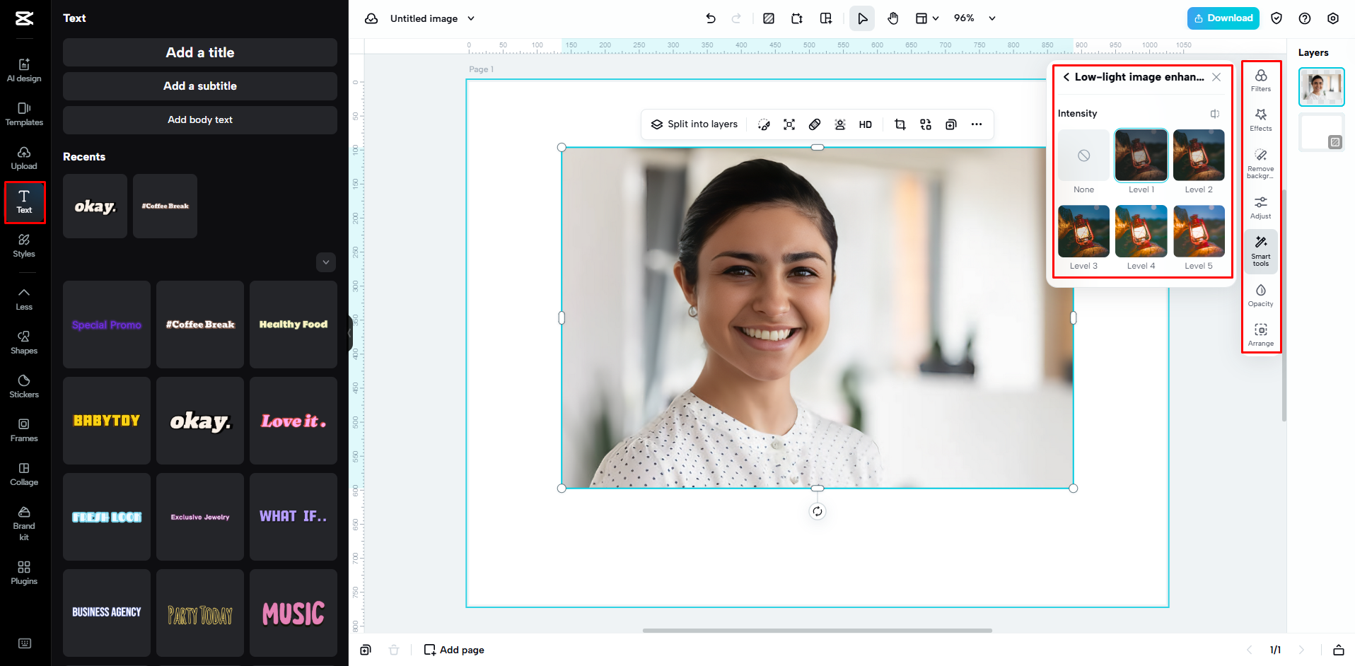 WhatsApp profil fotoğrafını CapCut Web ile düzenleme
