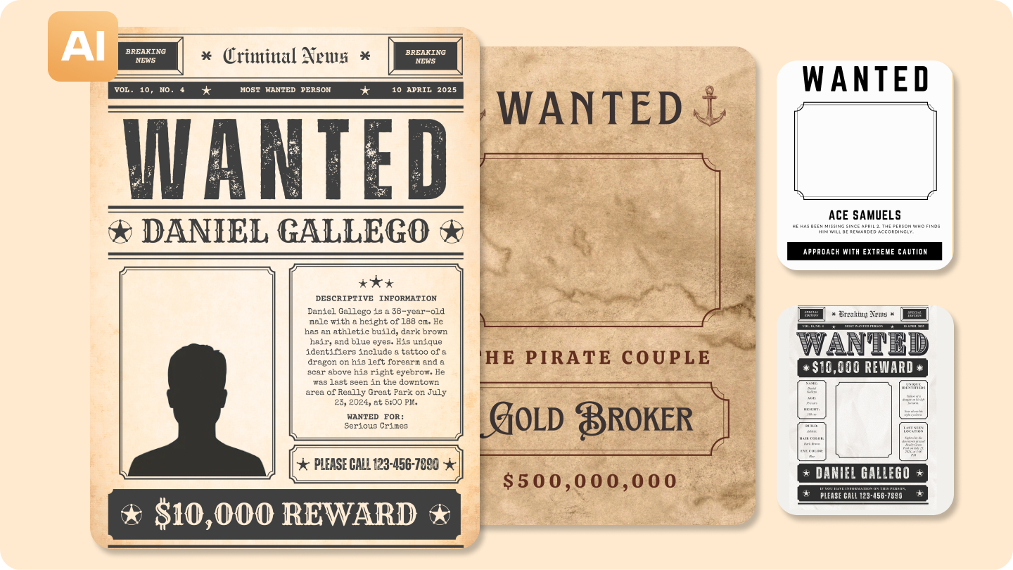 make a wanted poster free